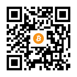bitcoin:1KKPKEVYNFZm2itHnXbMAHofCsPCVYwRk5 black Bitcoin QR code