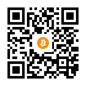 bitcoin:1KL3F61ef44cpFK8183hrixsbjopsJjNQz black Bitcoin QR code