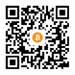 bitcoin:1KL3RpuYHVYKKZkymL74wDKZoLDQ31rRcP black Bitcoin QR code