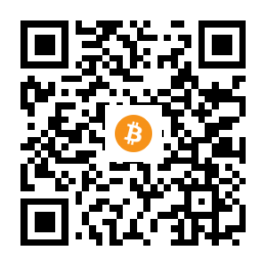 bitcoin:1KLjcNnkBds3BgxKg9byfEXyUvGkhQURA4 black Bitcoin QR code