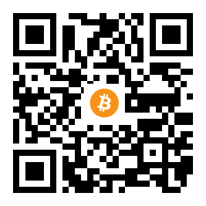 bitcoin:1KMhG3W2JNUcijKV58EFWyP1Ha2rWnr2qh black Bitcoin QR code
