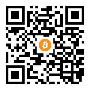 bitcoin:1KN7pHNwz3KDi56jdkaZmZ5Hxayu8xQPsA black Bitcoin QR code