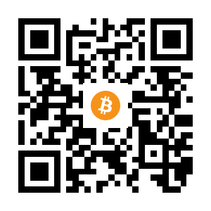 bitcoin:1KNASdBuEEnx9LbMCqXgxNucujan5fP3aG black Bitcoin QR code