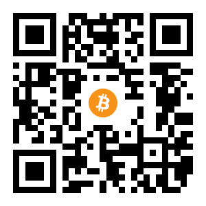 bitcoin:1KQPwUUBg54nc9hEhmTKwoQ6GC4QvxbFWU black Bitcoin QR code