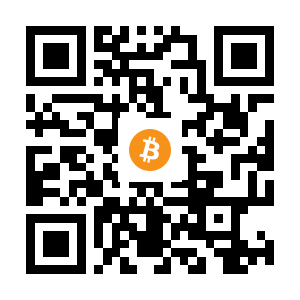 bitcoin:1KRpRvQYCQznS9sFV1q2Rqwk81s9V6ycai black Bitcoin QR code