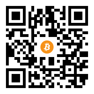bitcoin:1KRx2mbvCTvM8wSVnGdS4Va5LkWTU4Btb black Bitcoin QR code