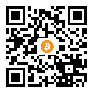 bitcoin:1KTGFra4EZqe2TVsxzXtwwHrrhqxCA7iSe black Bitcoin QR code