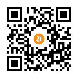 bitcoin:1KU1FTMfWMMDkSj3aRFqzHWYenxU37oowc black Bitcoin QR code