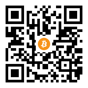 bitcoin:1KVLKf3YA5X7ekzEUyVs4tVEc3aWfDHEZ2 black Bitcoin QR code