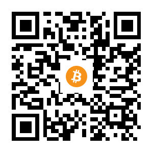 bitcoin:1KWWaeDVwTVv55eDnqyw74WC87LjLqY2aC black Bitcoin QR code