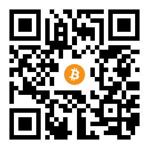 bitcoin:1KXChGn9CbWSMVnKeixYD5Q4njkZKQ4Fg2 black Bitcoin QR code
