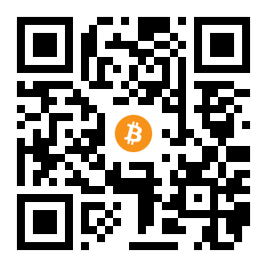 bitcoin:1KXwWSZWMkGWu2K28yevA2UWPerMHq2Ddx black Bitcoin QR code