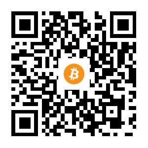 bitcoin:1KYnbBRXce6UzDC2NawvXPF1AJWgsviP6i black Bitcoin QR code