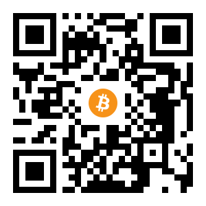 bitcoin:1KZUC56h8QKoFC9qfF7N29WxVff8h1UxJC black Bitcoin QR code