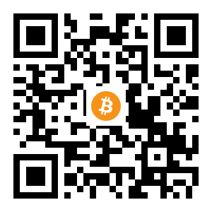 bitcoin:1KZYRVWFAZ2mR6azgmWTeezWjauTqjHpG8 black Bitcoin QR code