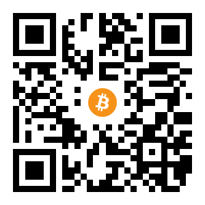 bitcoin:1KZfgYZ3NRmsFbZxd1nsdqsBo72VuDTFcJ black Bitcoin QR code