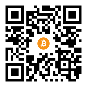 bitcoin:1KaMRYcdFurzNKscQ5w7AcvXTiXsTfSQ3i black Bitcoin QR code