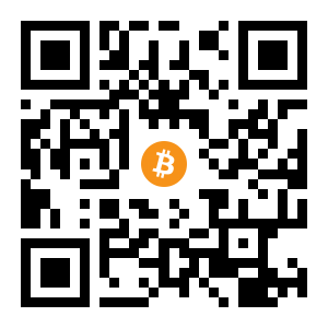 bitcoin:1Kc2kcfS4DpaLA8YHooNYhYUGt7BNznyg9 black Bitcoin QR code