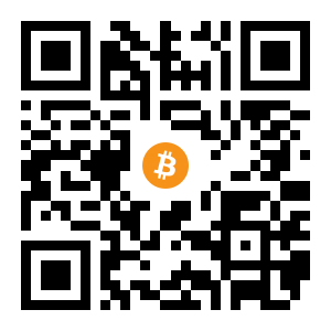 bitcoin:1KcQtcqPpbKUbfmKuVbRf8RvCJTHbGh1b3 black Bitcoin QR code