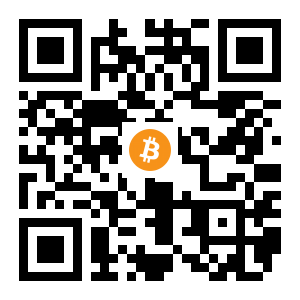 bitcoin:1KcSibsDXckBbdRrgGzrmkxriahBcybj2X black Bitcoin QR code