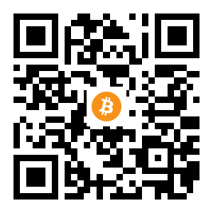 bitcoin:1KfBkic875KLfHnXsHaNm8hwRgLmWZRPF black Bitcoin QR code
