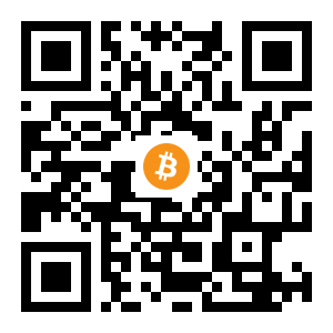 bitcoin:1Kfbk85UfbXHupiuxZpNU4iPonC166KJmj black Bitcoin QR code