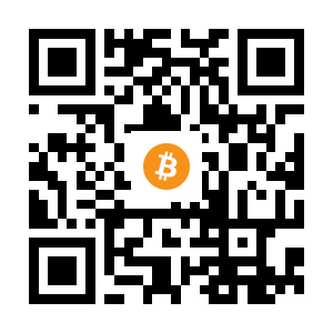 bitcoin:1Kh2R2FLy226HFZR91NYCc6by6Smy8ZWMq black Bitcoin QR code
