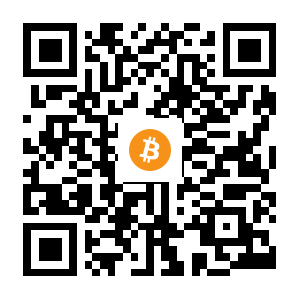 bitcoin:1KibBaLZs2hn8moRjPgXjq18N6Fo1XzA18 black Bitcoin QR code