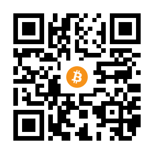 bitcoin:1Kmg6YSwSpgn3t1uMEcaUum11HrbyQAJb8 black Bitcoin QR code