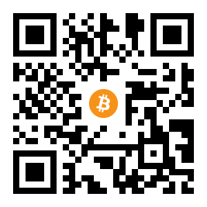 bitcoin:1KoTkjsJDGqMzcfpMq4PavySqsRJFF9aHU black Bitcoin QR code