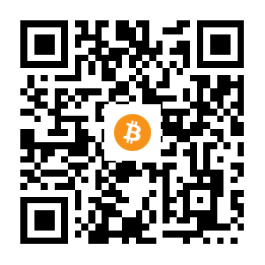 bitcoin:1Kod63gbtB59hJ6r5nwqo25mLc9Y11HRiT black Bitcoin QR code