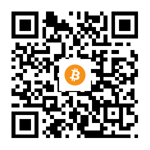 bitcoin:1KoiNofDvcUrrVfxgqpRZixWXNXo6d2kfQ black Bitcoin QR code