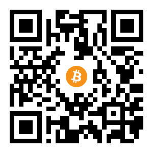 bitcoin:1KpZsTGxV1SjMmmPyJNsjNHVdFUDFiEFEn black Bitcoin QR code