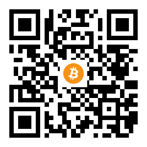 bitcoin:1KqPwNL9fUzNkNL54swk7zZwR52k9sn8GG black Bitcoin QR code