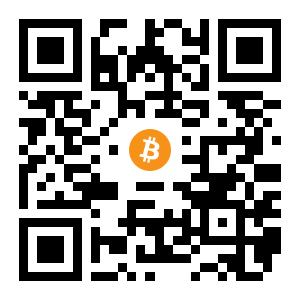 bitcoin:1KrHWmjsaNwCg7XGfnRB3KAjuCwBuzKcvg black Bitcoin QR code
