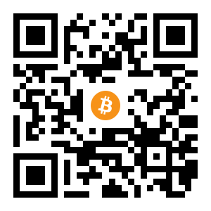 bitcoin:1KrJExZqRohXjtpjENZe9t71SB4zpCmzug black Bitcoin QR code