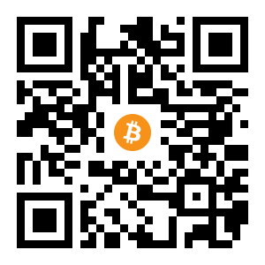 bitcoin:1KtFTTyJNnDP6x1fVD1ybFAMt3Nihsi8md black Bitcoin QR code