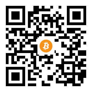bitcoin:1Kw3mX5SwDryzm4M1nPtuDTq4hEZoyf33v black Bitcoin QR code