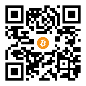 bitcoin:1Ky9NjZS6oJztamiqipThU8RyFpa31DH8u black Bitcoin QR code