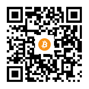 bitcoin:1KyCheZtxaeko9e3Ay2ScirwHEVs3Btw5c black Bitcoin QR code