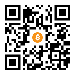 bitcoin:1KyF5GhFrgH9em4QJBa5DyaWS2wjpiSGz3 black Bitcoin QR code