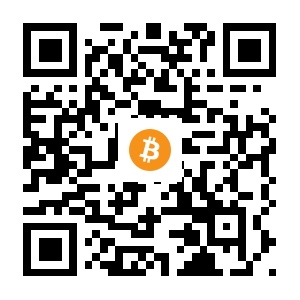 bitcoin:1KyFDycerninwu15e4hk9TQxbosCmigTh5 black Bitcoin QR code