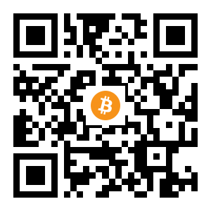 bitcoin:1KyKKhBuyHCZGQZ8PHKtpDeVgFuzrXNzUZ black Bitcoin QR code
