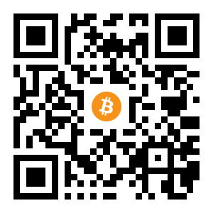 bitcoin:1L1oMQtTkq14SyaCfH381BX8sgABD6BrKr black Bitcoin QR code