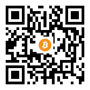 bitcoin:1L21wgmYvS3mWt1CnZagaihJj8o2unHwuc black Bitcoin QR code