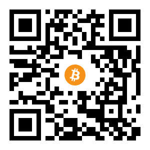 bitcoin:1L2RDGBTHst3azba7PVUUKFpXs782MabZ8 black Bitcoin QR code