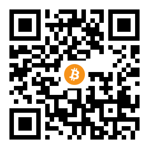 bitcoin:1L2yMNRZQxJyT3b5W65uyTf4bRifknZsgb black Bitcoin QR code