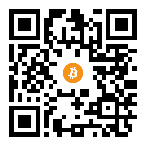 bitcoin:1L3D2HBrLPSg7XtdY5YC4XZTPMEuEdhXkd black Bitcoin QR code