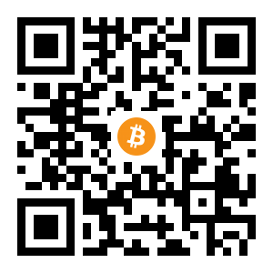 bitcoin:1L3UiuLJadg87VqngnyHcaGtbwtvNqiagP black Bitcoin QR code