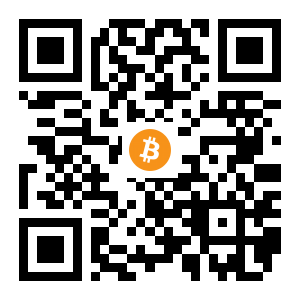 bitcoin:1L4MGyjiXtfsFdTZQzPFNzXdGSLB6udV3o black Bitcoin QR code